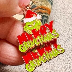 Merry Grinchmas Holiday Earrings